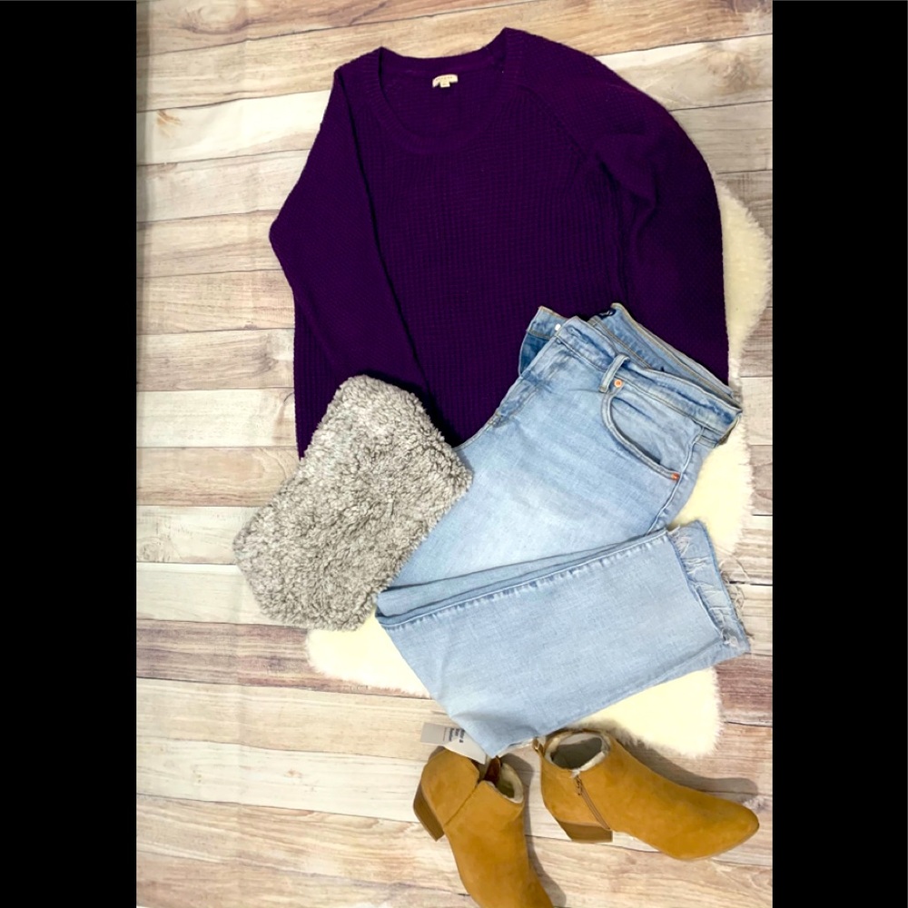 Purple sweater, SONOMA LIFE+STYLE
